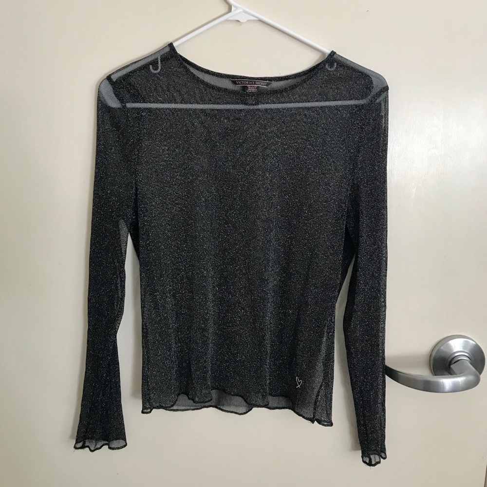 Victoria’s Secret Sheer Sparkle Top